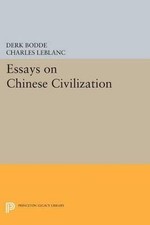 Essays on Chinese Civilization, Derk Bodde,  Paper