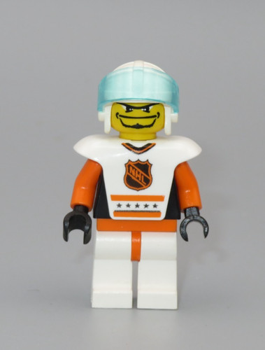 Lego hockey player orange - lego, #2