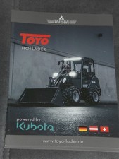 TOYO Hoflader, Lader Prospekt von 2025 ( 25555 )