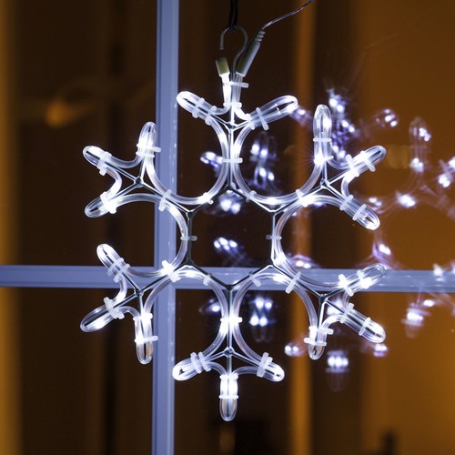 Led deko schneeflocke - deko-schneeflocke, mit