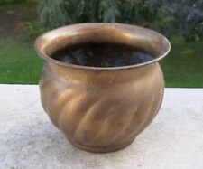 alter Messing massiv Übertopf