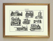 Lokomobile gas dampfmotor - lokomobile,