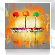 Leinwand Bild Abstrakt Bäume