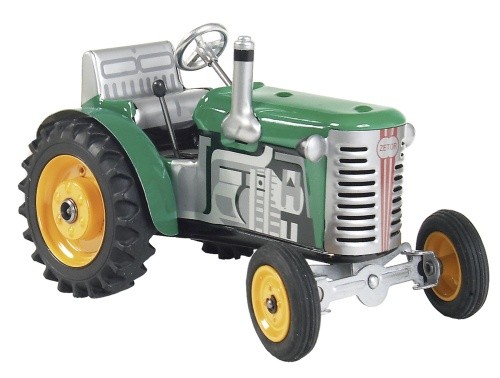 Zetor traktor grün metall - zetor,