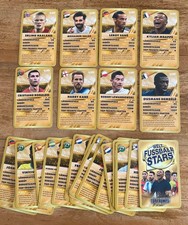 28 x Top Trumps "Welt Fussball Stars" Sammelkarten