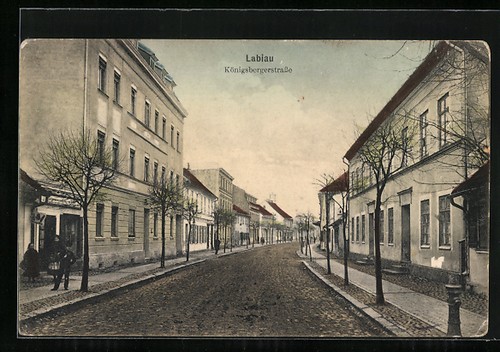 Ansichtskarte labiau partie - ansichtskarte,
