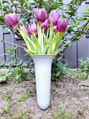 Grabvase für blumen - blumen, grabdeko