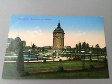 AK Mannheim Wasserturm mit