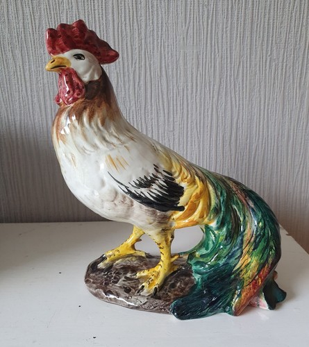 Keramik hahnfigur italien - keramik-hahnfigur, –