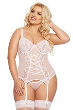 Plus size strapshemd corsage - size,