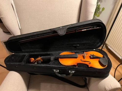 Geige violin mit etui und - geige,