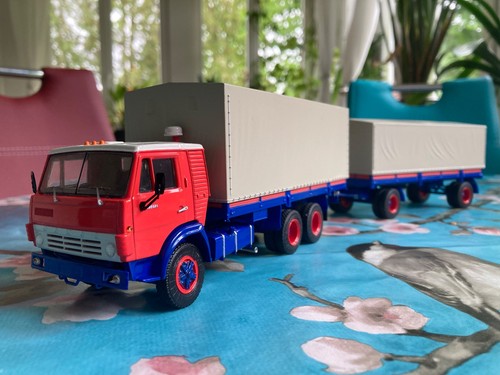 Kamaz 53212 mit trailer - kamaz, ,
