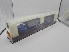Brekina 1:87 #4531 MAN Hauber Planenhängerzug Humbser Bier wie neu und OVP 