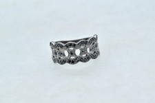 Schwarz Spinell Band Ring