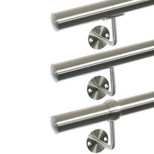 Edelstahl Handlauf Montageplatte mit 2 Bohrungen mit Senkung