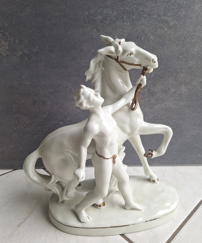 Art déco porzellanfigur - art,