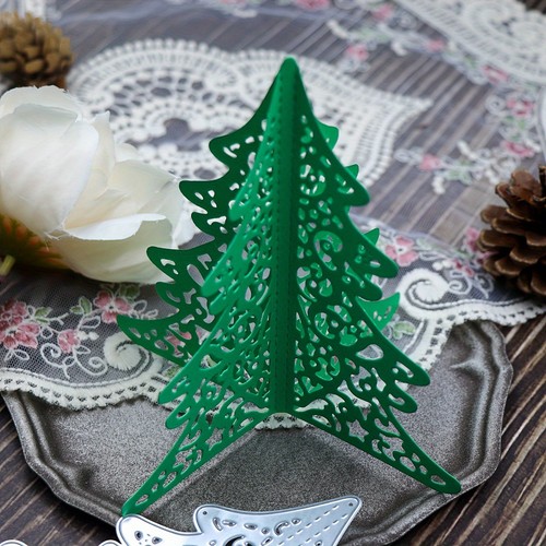 Weihnachtsbaum stencil - 3d,