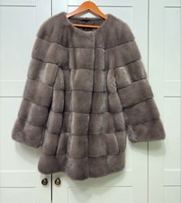 Nerzmantel aus echtem Nerz in