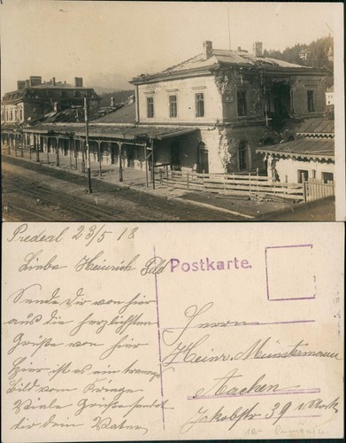 Predeal bahnhof - predeal, im