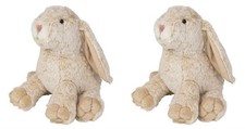 2 Stück Hase Plüschhase