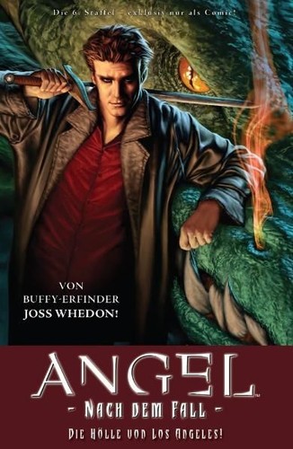 Comic angel nach dem - dem, fall