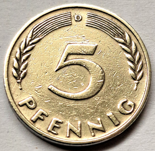 Deutschland ddr pfennig - ddr, 5