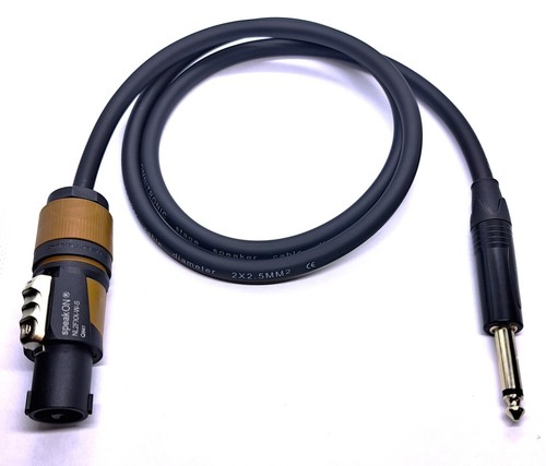 Klinke speakon kabel mit - klinke-speakon,