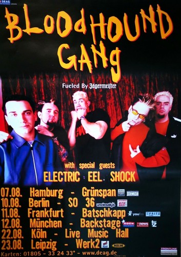 Bloodhound gang 1994 tour - bloodhound,