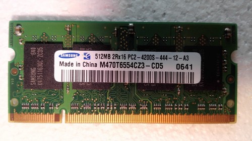 Samsung 512mb dimm ddr2 - so-dimm,