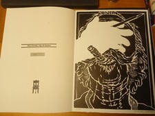 Arno Waldschmidt: To be or not to be - Gedichte u. Holzschnitte - Vorzugsausgabe