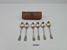 6x Kaffeelöffel Alpacca