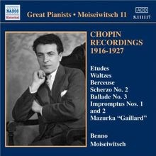 Chopin Recordings 1916-1927