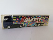 Nestle mini Werbetruck, MAN TG 1:87 in PVC Hülle, OVP  "Smarties"