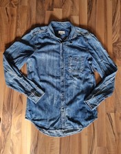 Top! Lässige Jeans Bluse Hemd