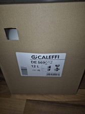 Caleffi 569012 Membran-Ausdehnungsgefäß, für Warmwasseranlagen 12L