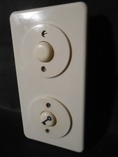 Bakelit Licht Klingel