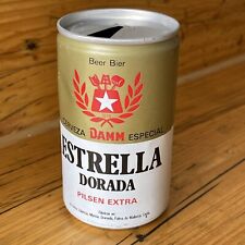 80er Getränkedose Bierdose 33cl Estrella Dorada - Spanien/ES  Dose geöffnet LEER