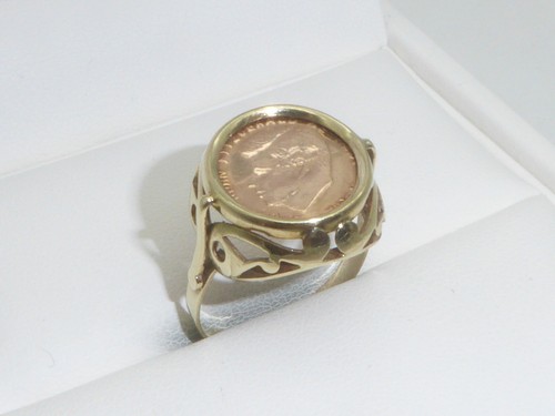 333 gold ring gelbgold - 8k,