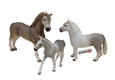 Schleich 3 Pferde Welsh Ponny