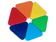 Holzbausteine Dreiecke Kinder