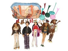 My Scene Barbie 5x Puppen Set Lot Mattel Konvolut Sammlung Tasche Zubehör 