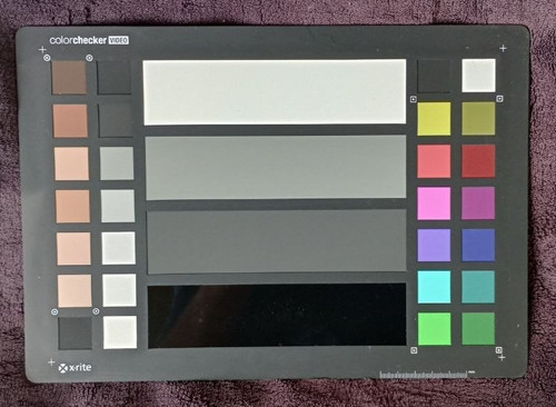 Rite colorchecker video - colorchecker,