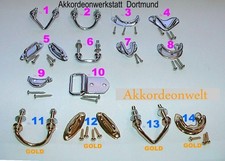 Tragriemen- Bügel,Gurtbefestigung Akkordeon Ersatzteile,accordion straps holder 