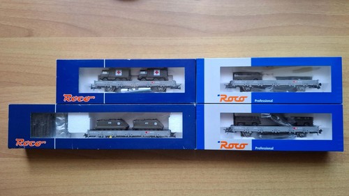 Roco sbb rungenwagen set - roco, h0