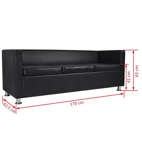 Sofa sitzer weißsofa - sofa, 1
