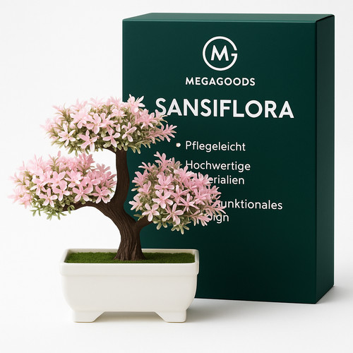 Künstlicher bonsai baum mit - bonsai,