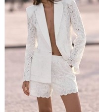 Ausverkauft! Shorts ZARA Lochstickerei creme Gr. XS Neu