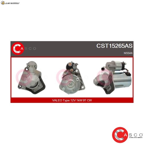 Starter cst15265as für - fÜr, nissan