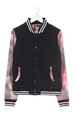 CUPCAKE CULT Sweatjacke Damen Sweat Gr. DE 40 schwarz-hellgrau-pink Casual-Look