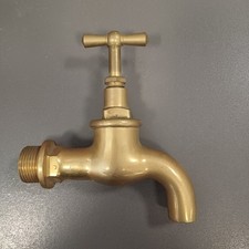 Alter Zapfhahn Messing